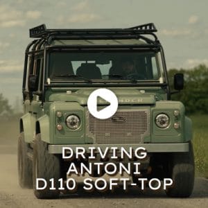 Watch the video - Driving Antoni the D110 Soft Top
