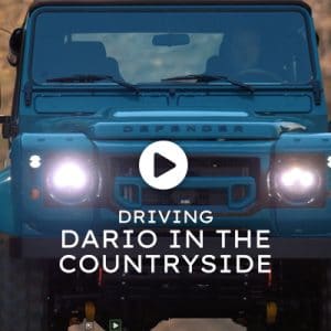 Watch the video - Driving Dario in the Countryside