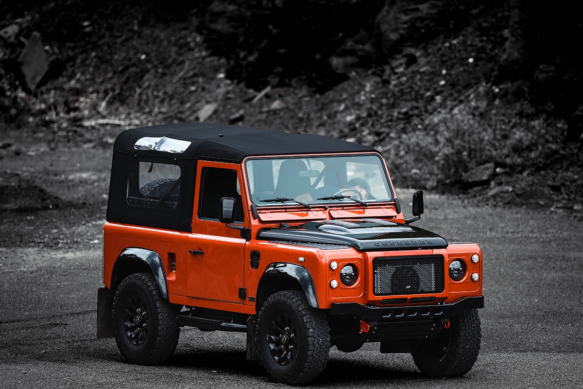 Land Rover Defender D90 Soft Top