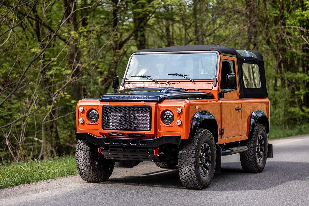 Land Rover Defender D90 Soft Top