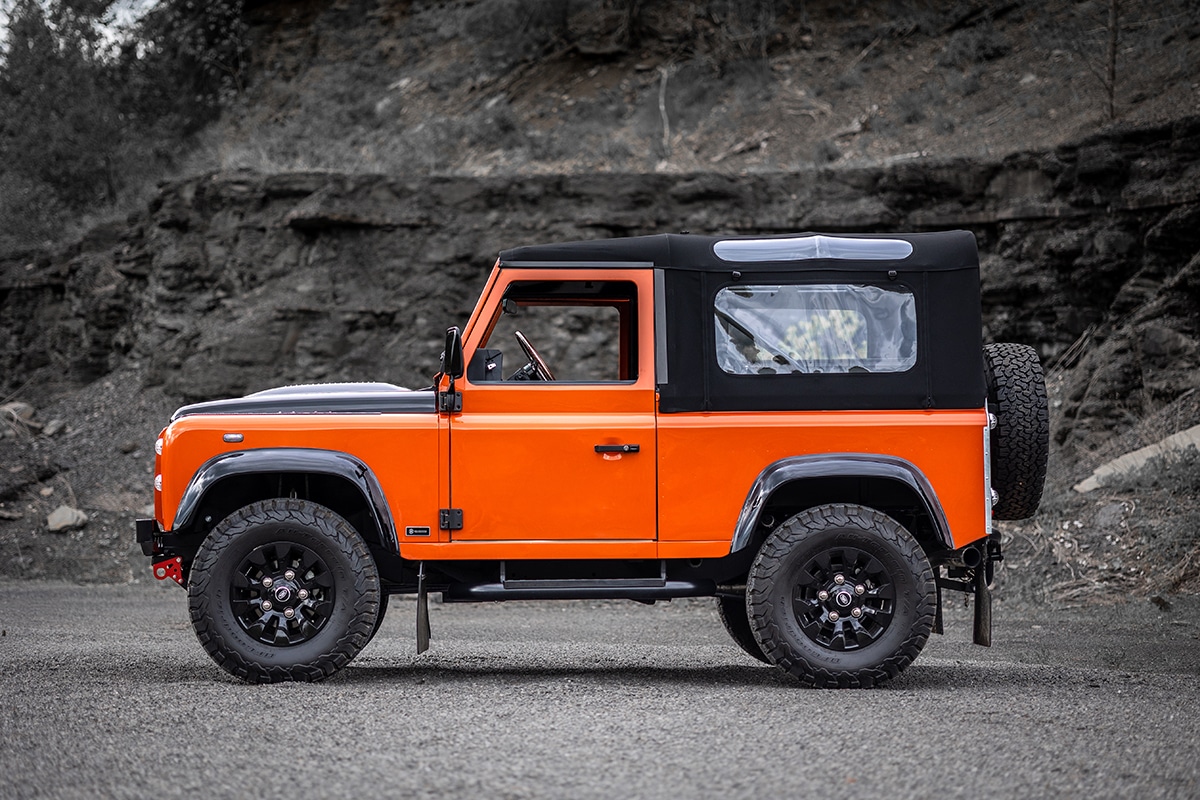 Land Rover Defender D90 Soft Top