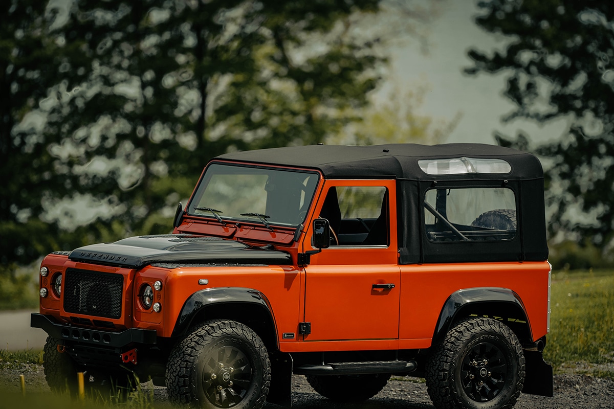 Land Rover Defender D90 Soft Top