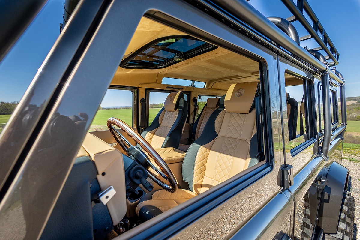 Two-Toned Leather Interior