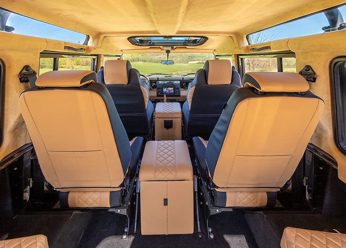 Two-Toned Leather Interior