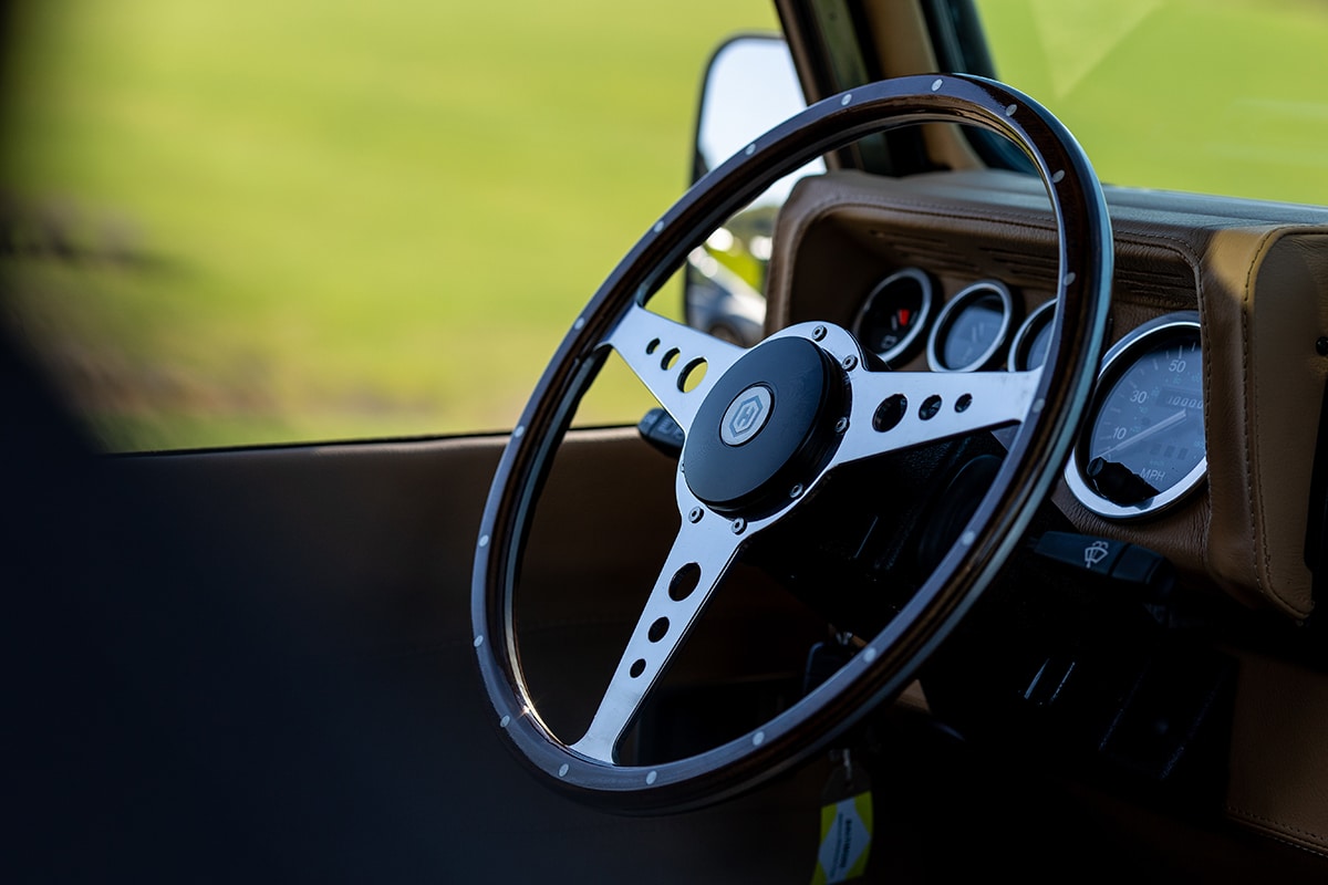 Two-Toned Leather Interior