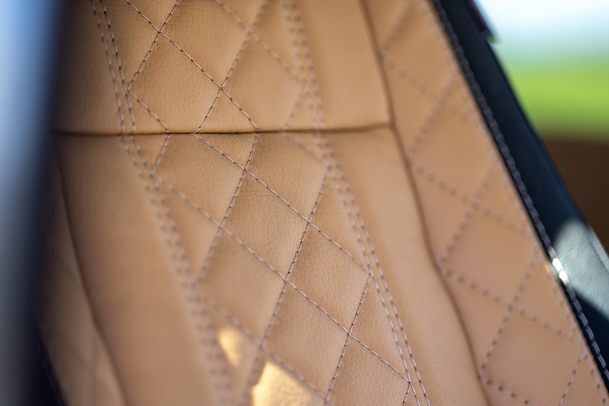 Two-Toned Leather Interior