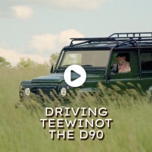 Watch the video - Driving Teewinot the D90 Defender