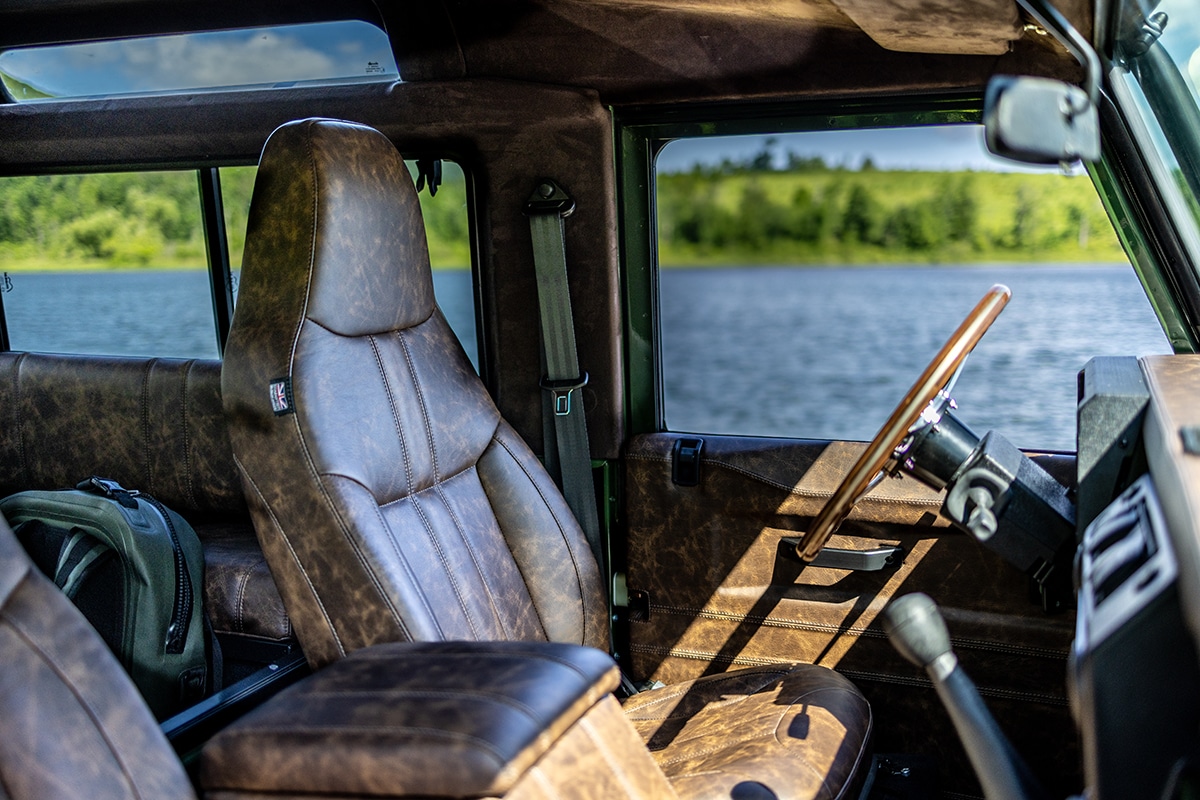 Land Rover Defender D90 Interior