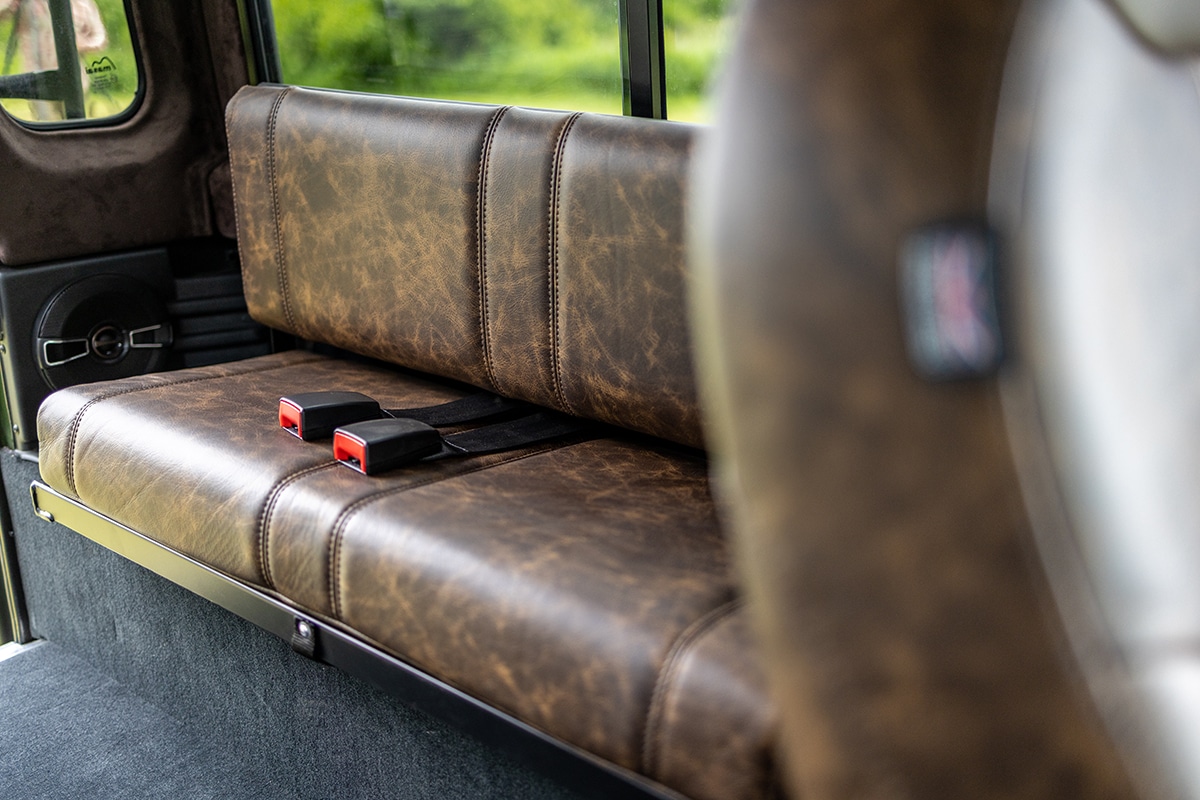 Land Rover Defender D90 Interior