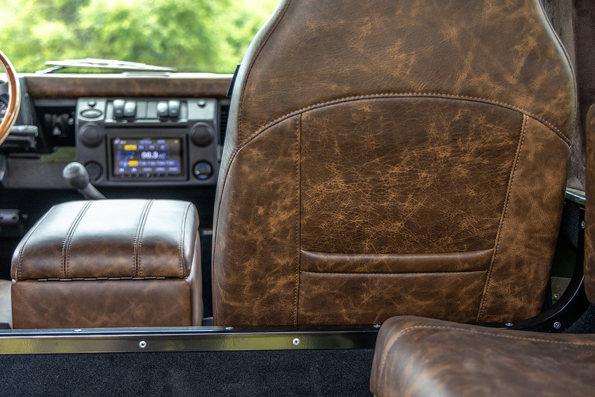 Land Rover Defender D90 Interior