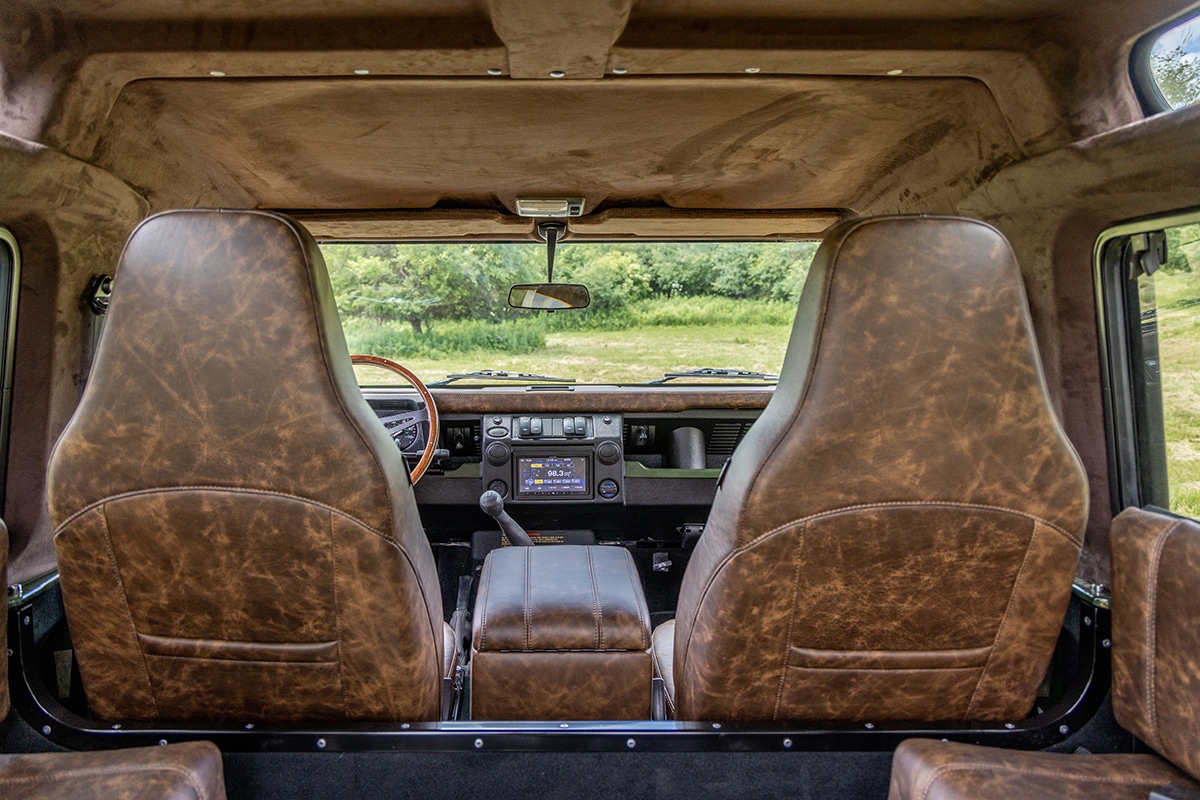 Land Rover Defender D90 Interior
