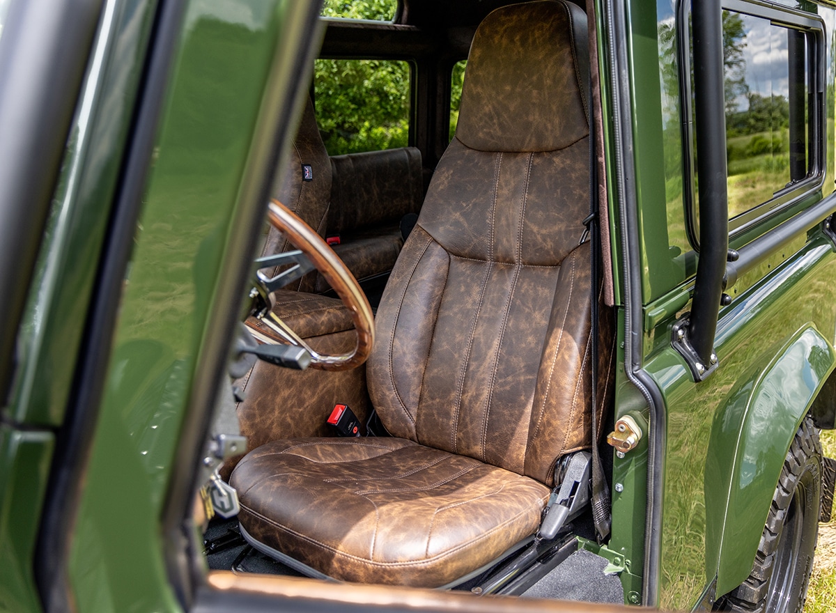 Land Rover Defender D90 Interior