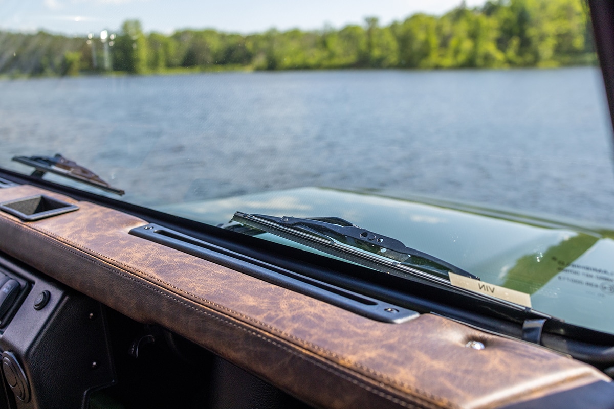 Land Rover Defender D90 Interior