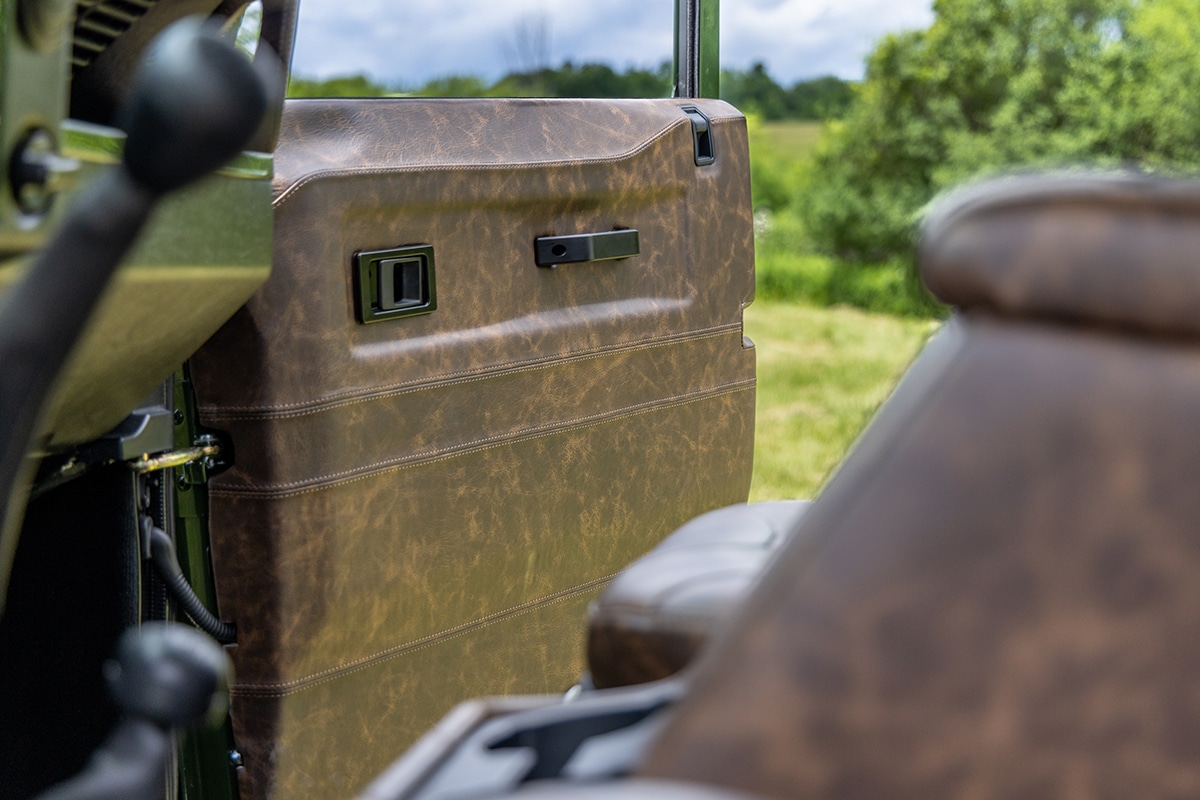 Land Rover Defender D90 Interior