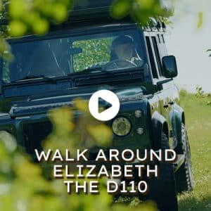 Watch the video - Elizabeth the D110 Defender Walk Around