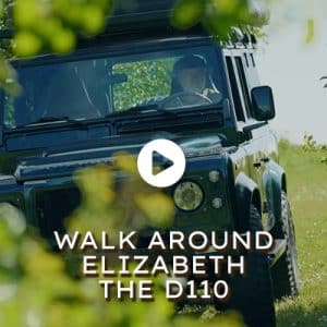 Elizabeth the D110 Defender Walk Around