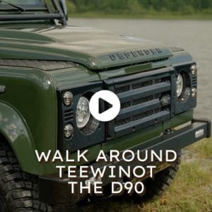 Teewinot the D90 Defender Walk Around