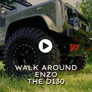 Enzo the D130 Defender Walk Around