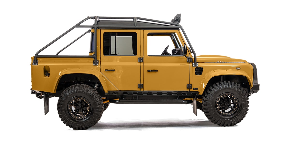 Custom Helderburg Color Bahama Pearl D110 Double Cab