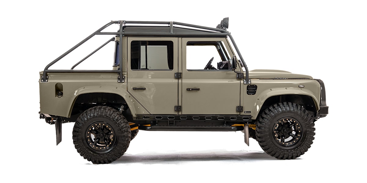 Beige Grey D110 Double Cab