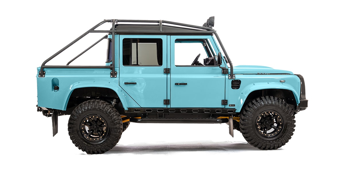 Crystal Blue D110 Double Cab