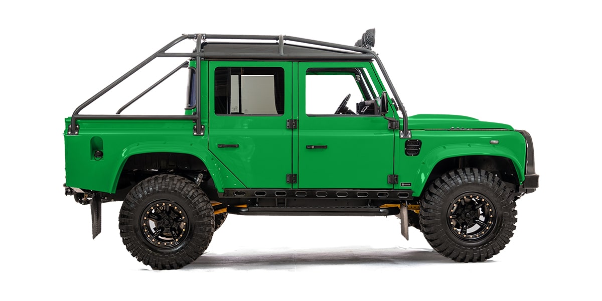 Emerald Green D110 Double Cab