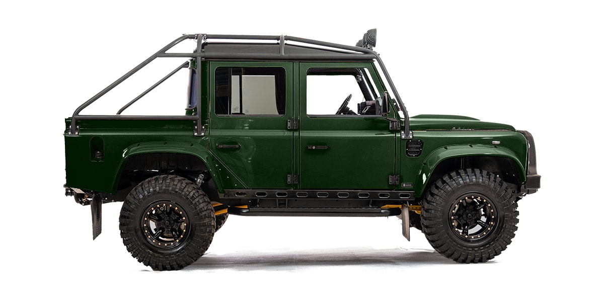 Irish Green D110 Double Cab