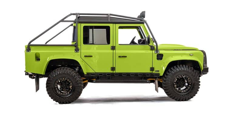 Light Green D110 Double Cab