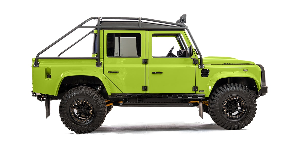 Light Green D110 Double Cab