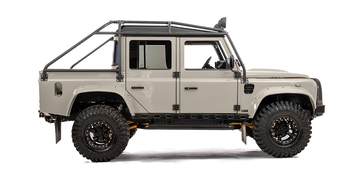 Linen Grey D110 Double Cab