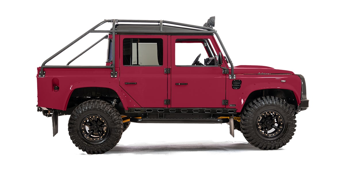 Rose Red D110 Double Cab
