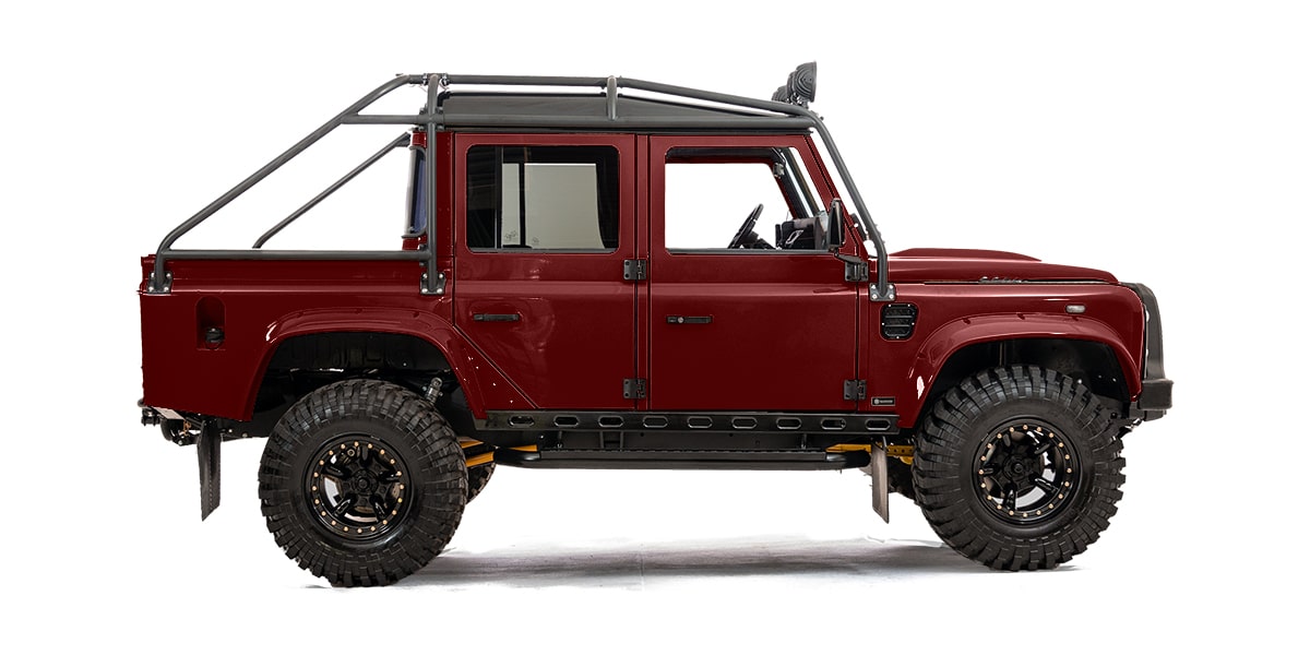 Velvet Red D110 Double Cab