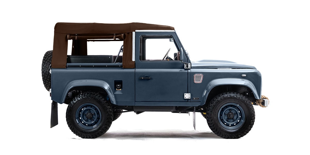 Graphite Blue D90 Soft Top