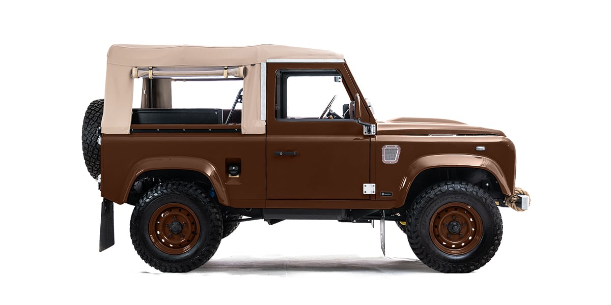 Cognac Brown D90 Soft Top