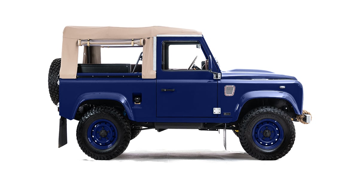 Irish Blue Pearl D90 Soft Top