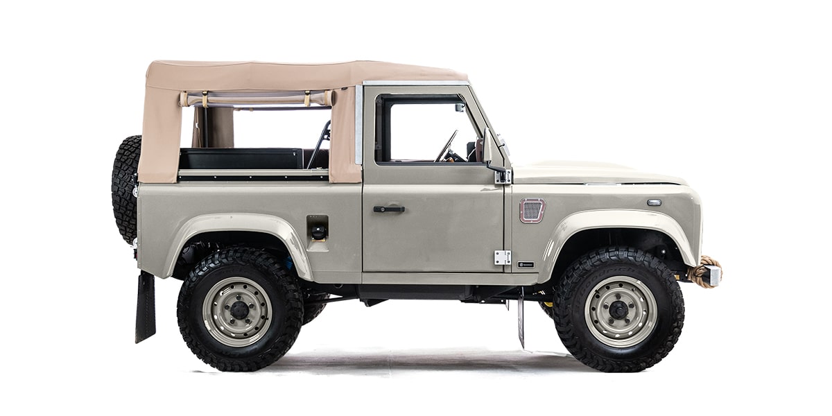 Grey White D90 Soft Top
