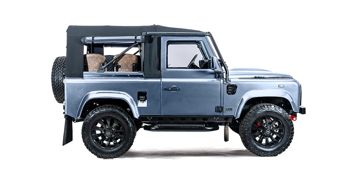 Horizon Blue Metallic D90 Soft Top