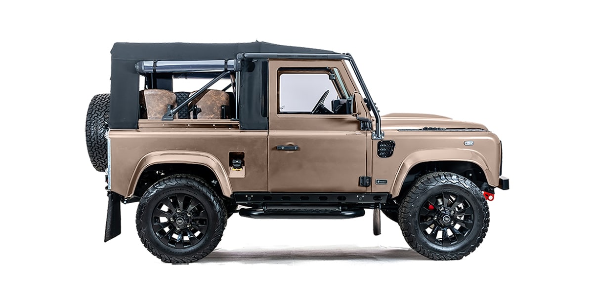Salmon Silver Metallic D90 Soft Top