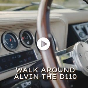 Walk Around Alvin the D110 Defender