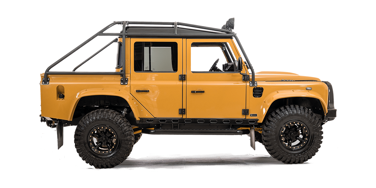 Bahama Yellow D110 Double Cab