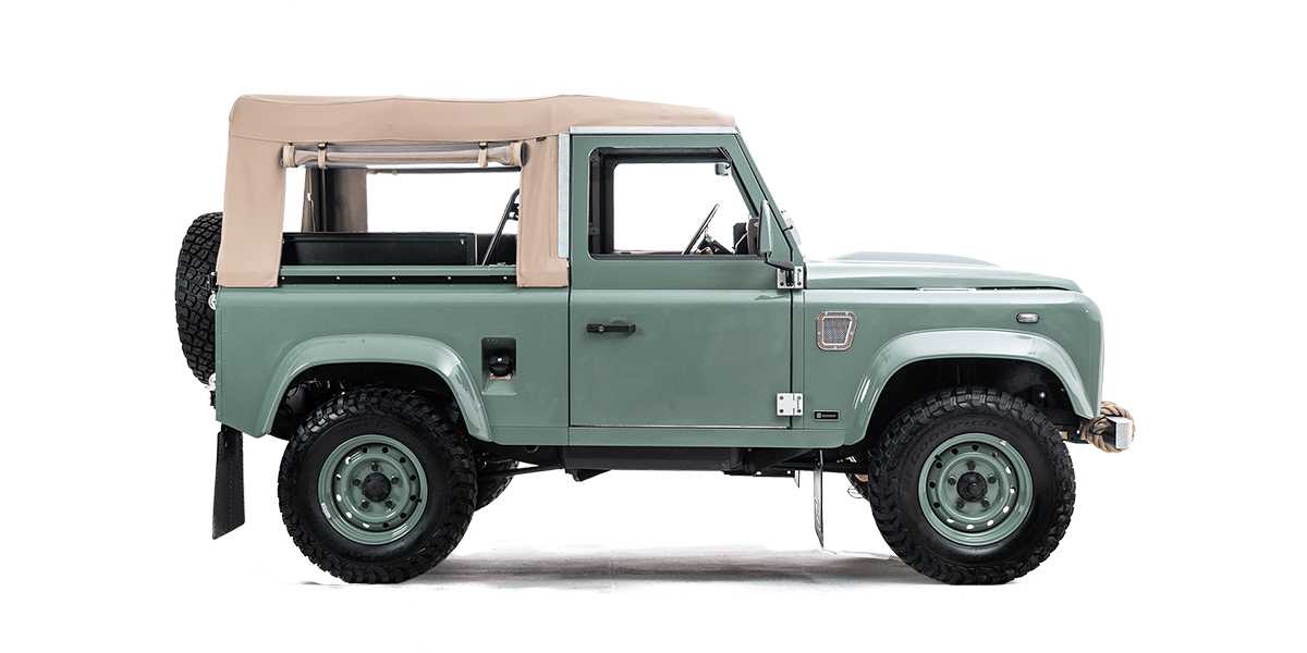 Custom Mix Keswick Green D90 Soft Top