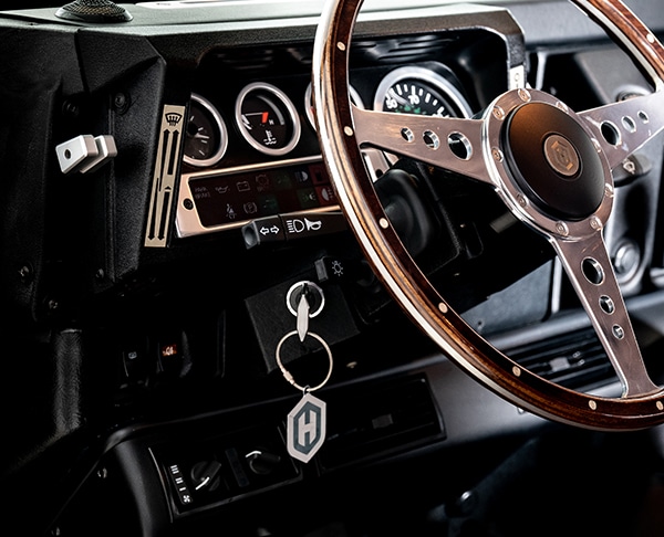 Wood steering Wheel