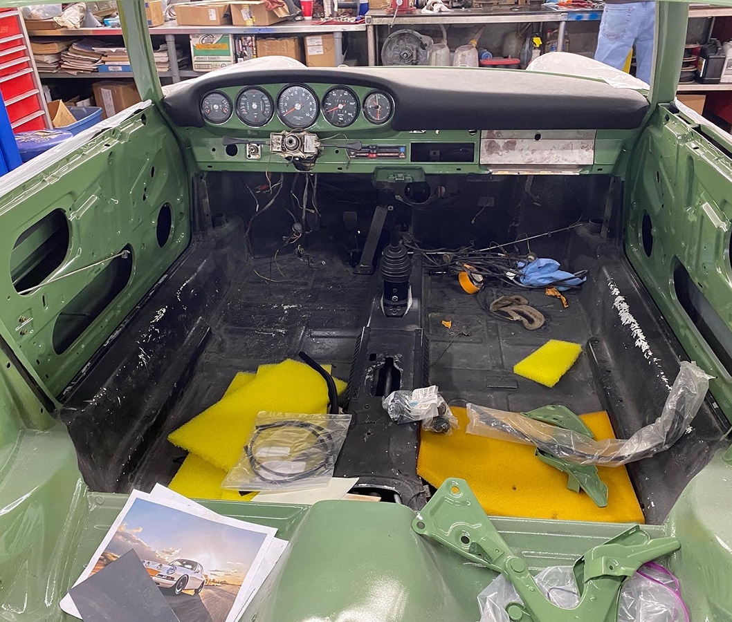 1972 Porsche 911 Build Process