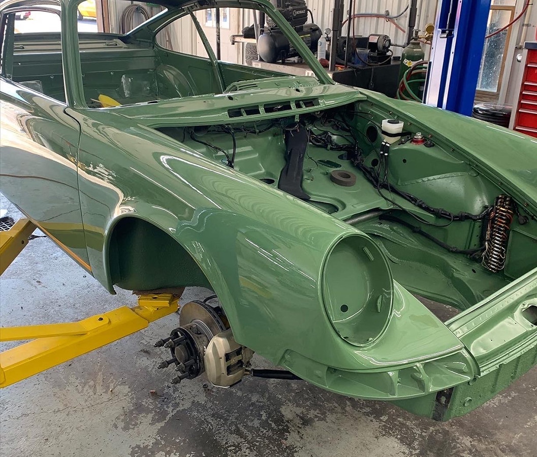 1972 Porsche 911 Build Process