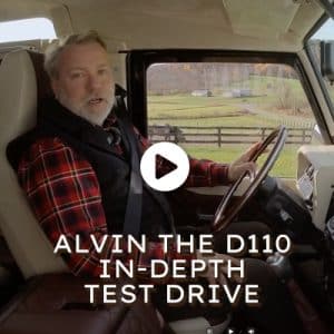 Watch the video - Test Drive Alvin the D110 Defender