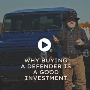 Buying a Defender is a Good Investment