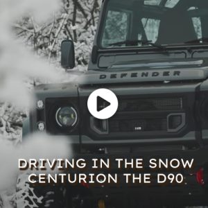 Driving Centurion the D90 in the Snow