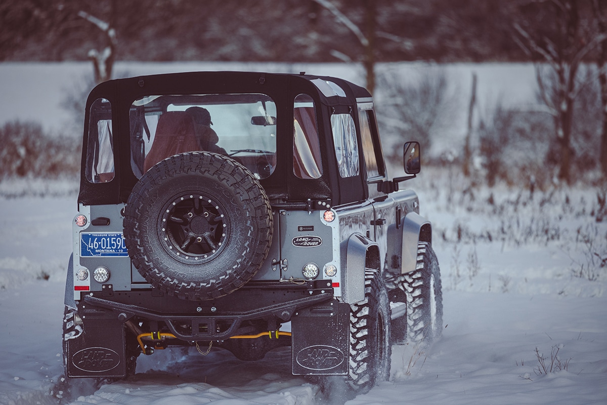 Land Rover Defender D90 Softtop