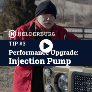 Helderburg Tip #3: Perfomance Upgrade Injection Pump
