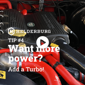 Helderburg Tip #4: Performance Upgrade VNT Turbo